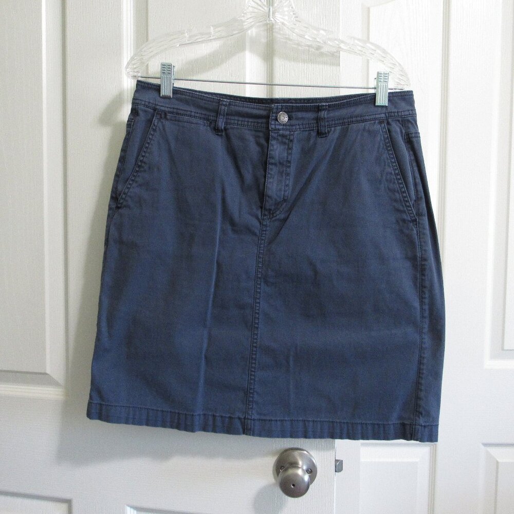 Navy Blue Pendleton Skirt Size 10